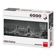 Tower Bridge v noci: puzzle 6000 dílků