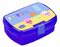 Prasátko Peppa - Fialový svačinový box