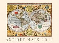 Antique Maps 2011 - nástěnný kalendář
