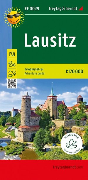 Lausitz 1:180 000 / volnočasová mapa