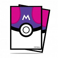 Pokémon: Deck Protector Master Ball obaly na karty - 65 kusů (fialové)