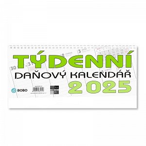 BOBO Stolní daňový kalendář 2025