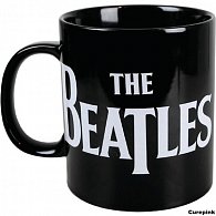 Hrnek - Beatles/logo the beatles/černý
