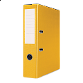 Office Products pákový pořadač Basic, A4/75 mm, PP, kovová lišta, žlutý
