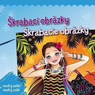 Škrabací obrázky - modrý sešit / Škrabacie obrázky - modrý zošit