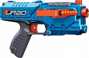 Blaster Turbo mini s vysouvacím zásobníkem + 10 ks nábojů