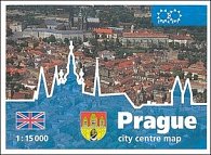 Prague city centre map
