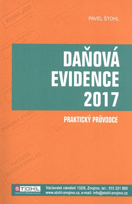 Náhled Daňové evidence 2017 - praktický průvodce
