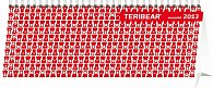 Kalendář 2013 stolní - Teribear plánovací kalendář, 30 x 12,5 cm