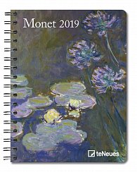 Diář Monet 2019 (16,5 x 21,6 cm)