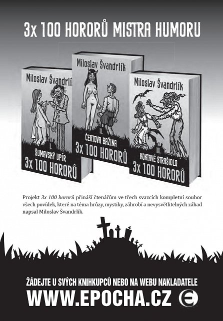 Náhled Čertova bažina 3 x 100 hororů - kniha II.