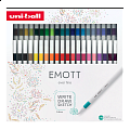 UNI EMOTT liner sada č. 1, Collection Set, 40 ks, mix barev