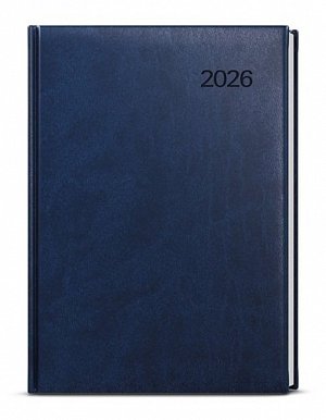 Denní diář 2026 Adam Vivella B6 modrá