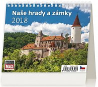 Kalendář stolní 2018 - MiniMax/Naše hrady a zámky