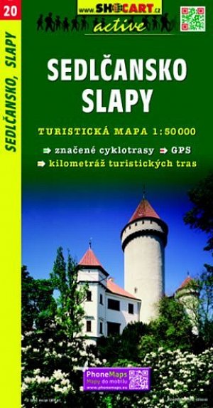 SC 020 Sedlčansko, Slapy 1:50 000