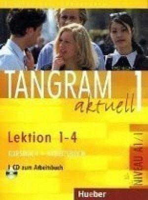 Tangram aktuell 1: Lektion 1-4: Kursbuch + Arbeitsbuch mit Audio-CD