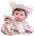 Antonio Juan 85317-1 Picolín medvídek - realistická panenka miminko s celovinylovým tělem - 21 cm