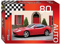 Puzzle 80 Auto Collection - Ferrari Red