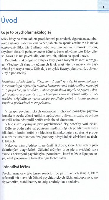 Náhled Psychofarmakoterapie stručně, jasně, přehledně