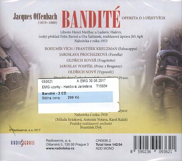 Náhled Bandité - 2 CD