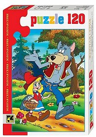 Puzzle 120 Pohádky - Červená karkulka