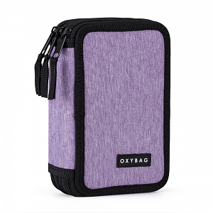 Penál 3 p. prázdný UNICOLOR violet