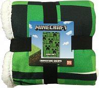 Minecraft přehoz 100x150 cm