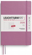 Weekly Planner & Notebook 2026 Medium (A5) Dusty Rose