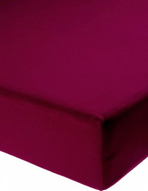 Jersey prostěradlo s elastanem Vínové Rozměr: 70x140 cm