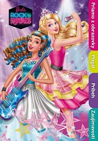 Barbie Rock n´ Royals knižka s plagátom