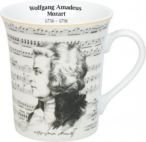 Hrnek skladatel - Mozart