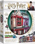 Puzzle 3D Harry Potter: Prvotřídní potřeby pro famfrpál a Slug & Jiggers Apothecary 305 dílků