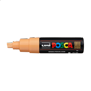 Posca popisovač PC-8K, 8 mm, světle oranžová (54)