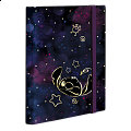 Colorino školní box na sešity s gumičkou, Stitch Gold, A4, lepenka