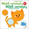 Velké samolepky s domácími zvířaty Kočka / Veľké samolepky s domácimi zvieratami Mačka