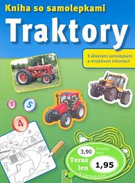 Traktory Kniha so samolepkami