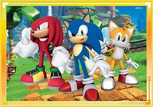 Clementoni Puzzle Sonic 4v1
