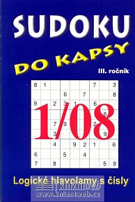 Sudoku do kapsy 1/2008 (modrá)