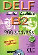 DELF Junior scolaire B2 - Livre + CD, Nouveau