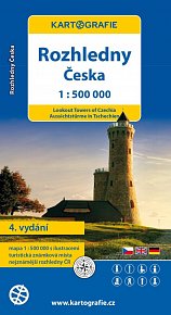 Rozhledny Česka 1:500 000, 4.  vydání