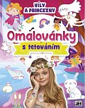 Víly a princezny - Omalovánky s tetováním