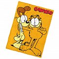 Dětská deka Garfield a kamarád Odie 150x200 cm