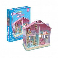 Puzzle 3D Dům pro panenky "Carrie´s Home"