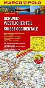 Švýcarsko 1 - západ/mapa