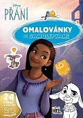 Přání - Omalovánky A4 se samolepkami