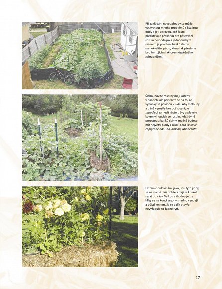 Náhled Zahrada na balících slámy - Převratná metoda pěstování zeleniny: Kdekoli •  rychleji • bez okopávání a pletí