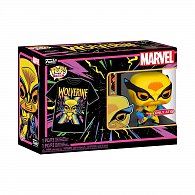 Funko POP & Tee: X-Men - Wolverine BlackLight special edition (velikost trička M)