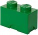 Úložný box LEGO 2 - tmavě zelený