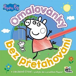 Prasátko Peppa - Omalovánky bez přetahování