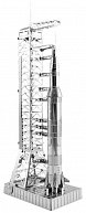 Metal Earth 3D kovový model Apollo Saturn V s rampou